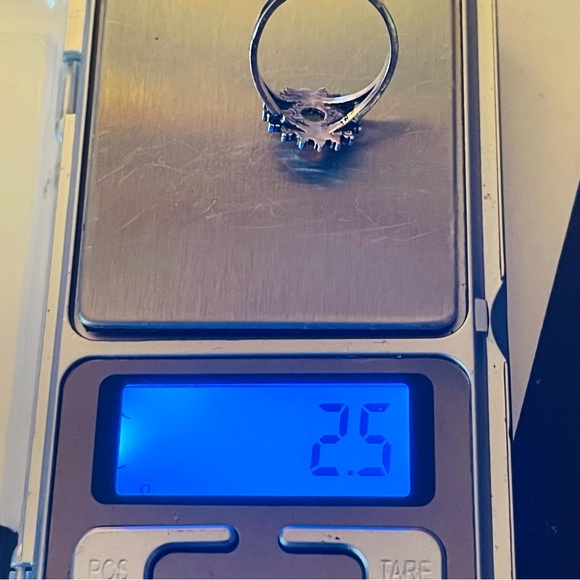 New RARE Cats Eye Chrysoberyl Yellow Green Artisan Sun 925 Sterling Silver Ring - Picture 11 of 17